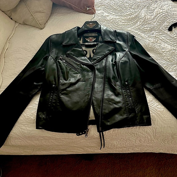 Jackets & Coats Harley Davidson Leather Riding Jacket Set Poshmark